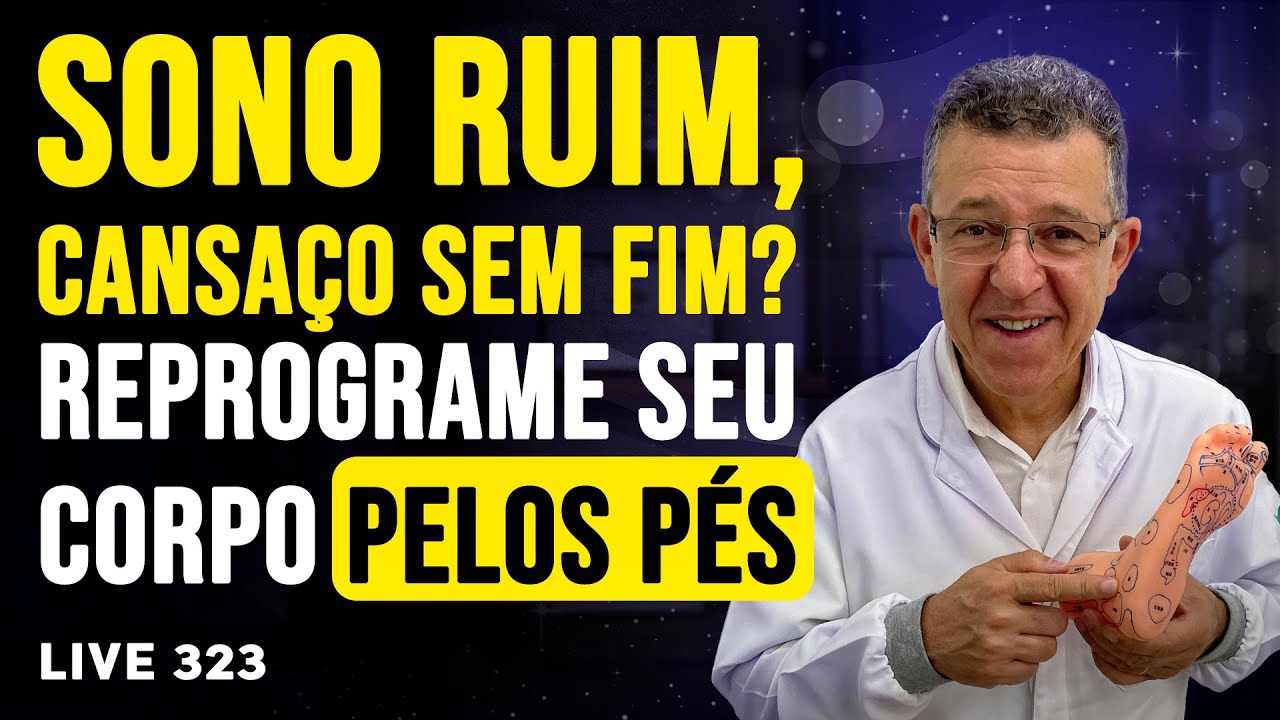 Massagem nos pés para melhorar o sono, a energia e o humor - #323