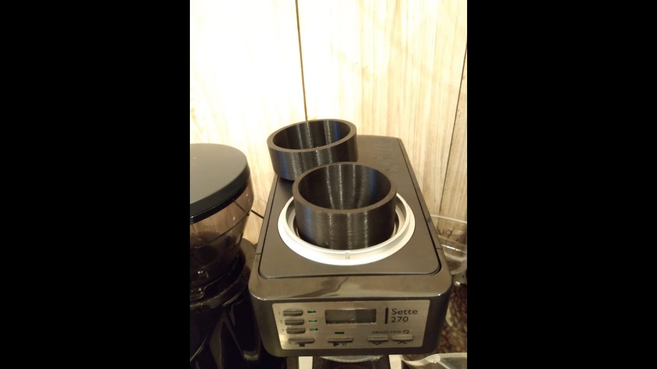 Baratza Sette 270 Single Dose Hopper w/ Dosing Cap+Bowl - Cap 25 Grm