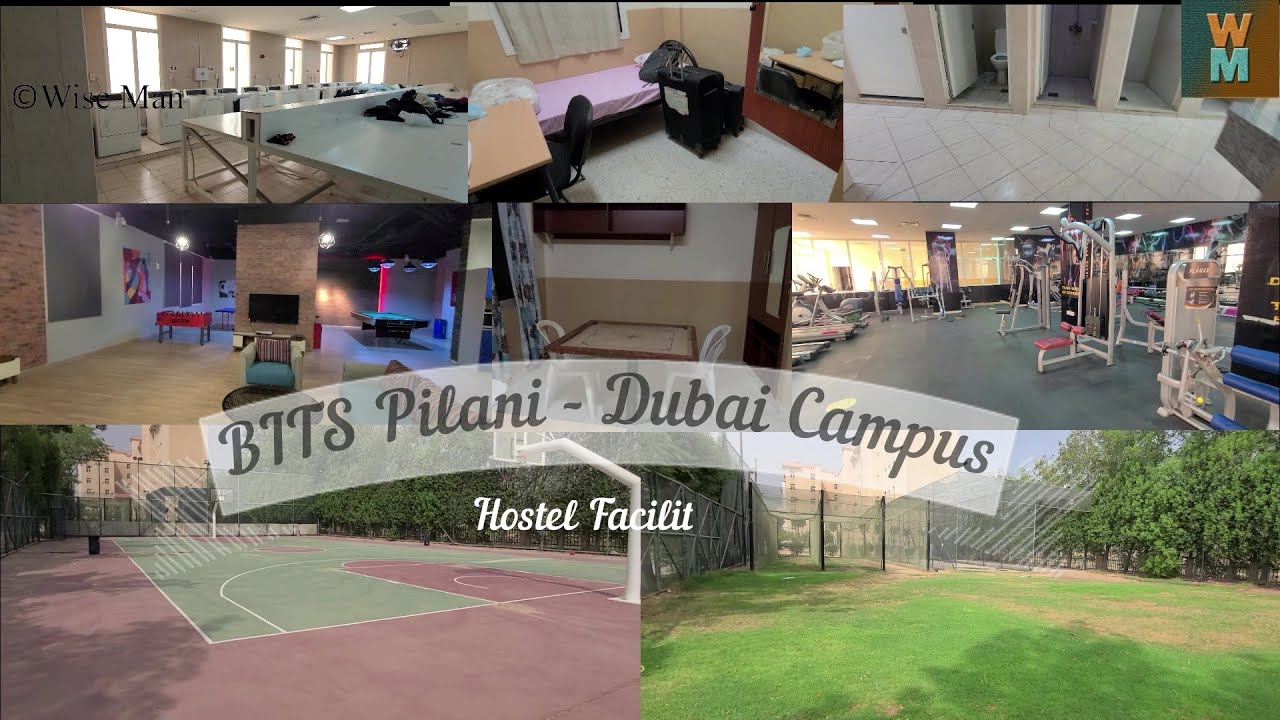 BITS Pilani Dubai Campus Hostel Facilities
