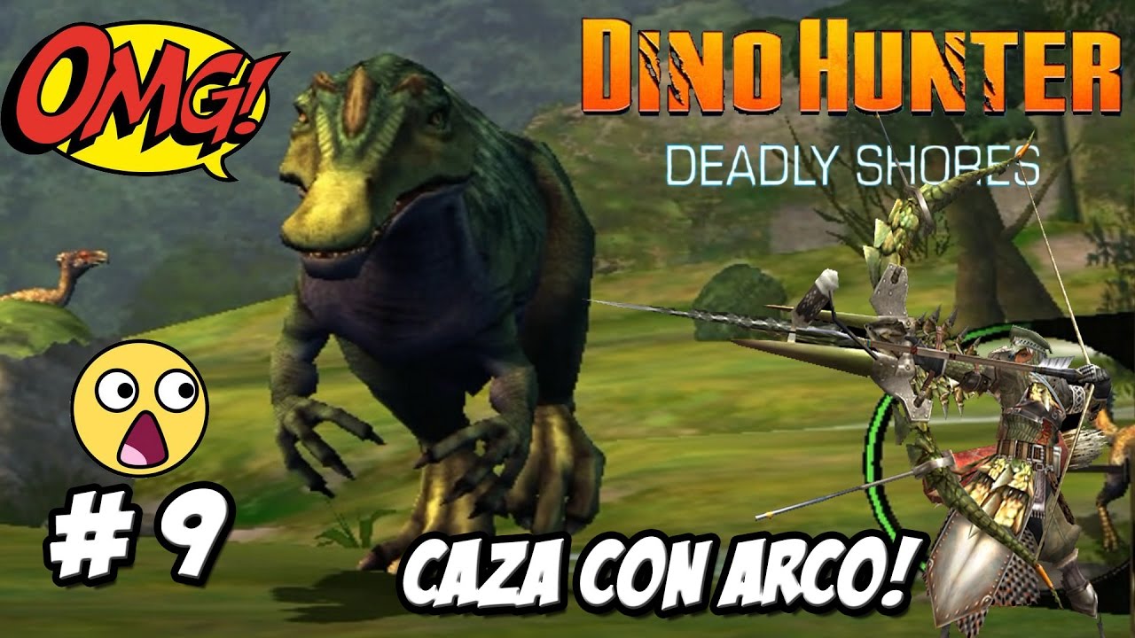 CAZA CON ARCO! #DINOSAURIO CARNIVORO GIGANTE!!!! // Dino Hunter #9 - juego dinosaurios en Español HD