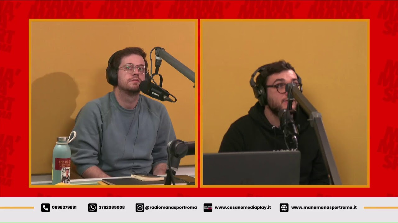 Senti la ROMA insieme a noi!  - Radio Manà Manà Sport Roma