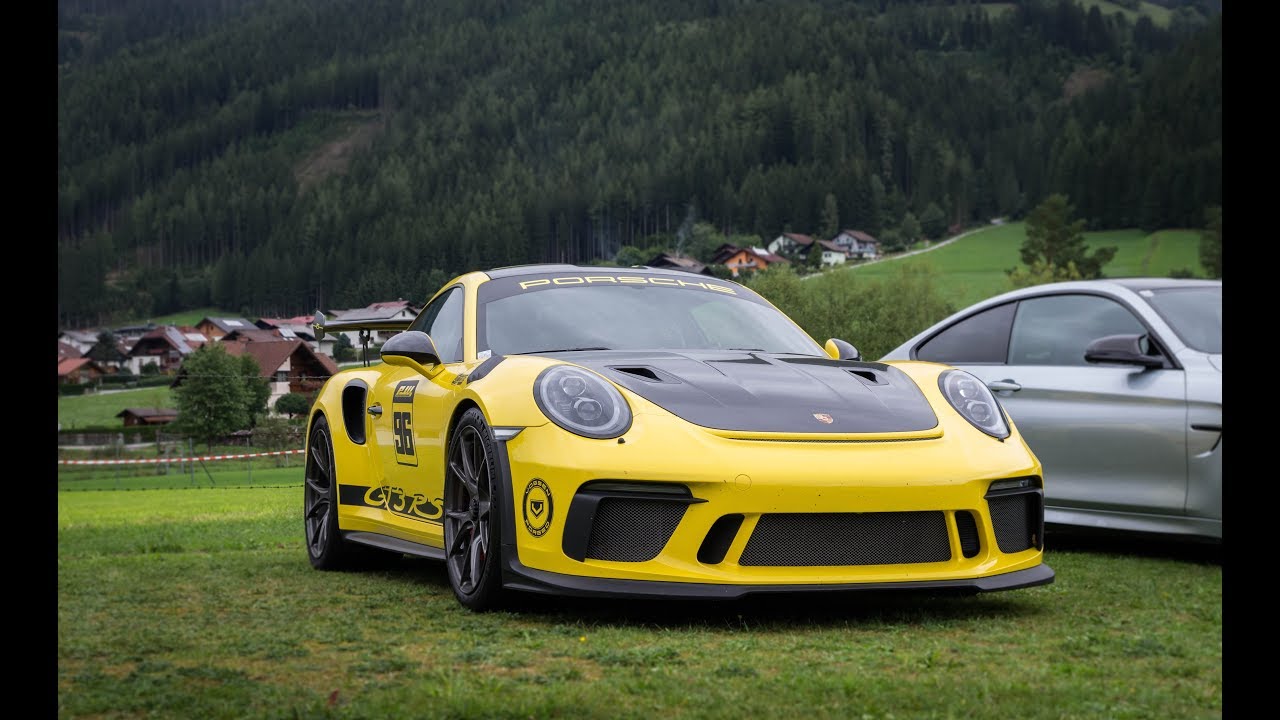 Cars leaving car meet | 991 GT3 RS, Huracan Performante, R8, and much more!