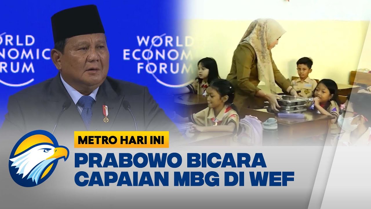 Pamer Capaian MBG di Davo, Prabowo: Siap Saingi Restoran Cepat Saji Dunia! - [Metro Hari Ini]
