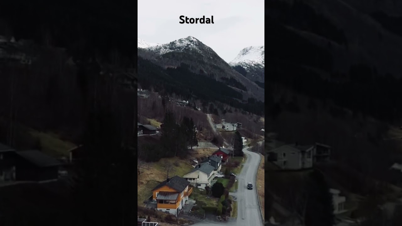 Stordal Fjord Kommune Norge Norway