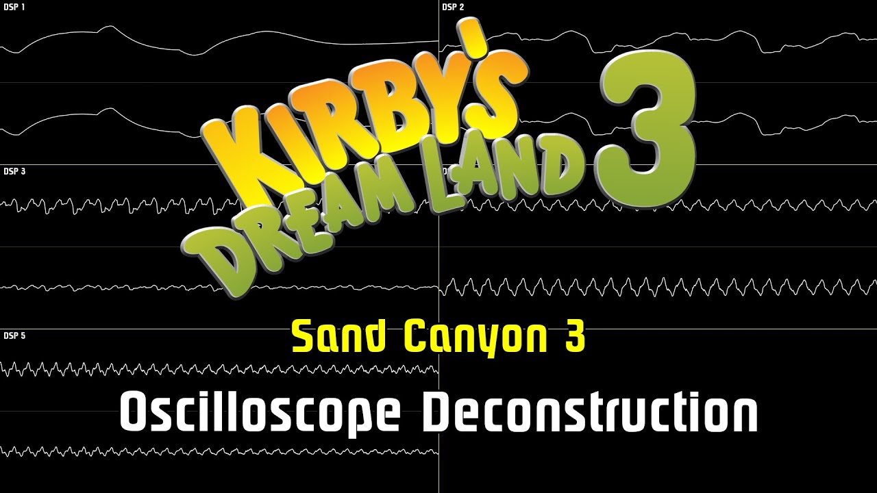 Kirby's Dream Land 3 - Sand Canyon 3 [Oscilloscope Deconstruction]