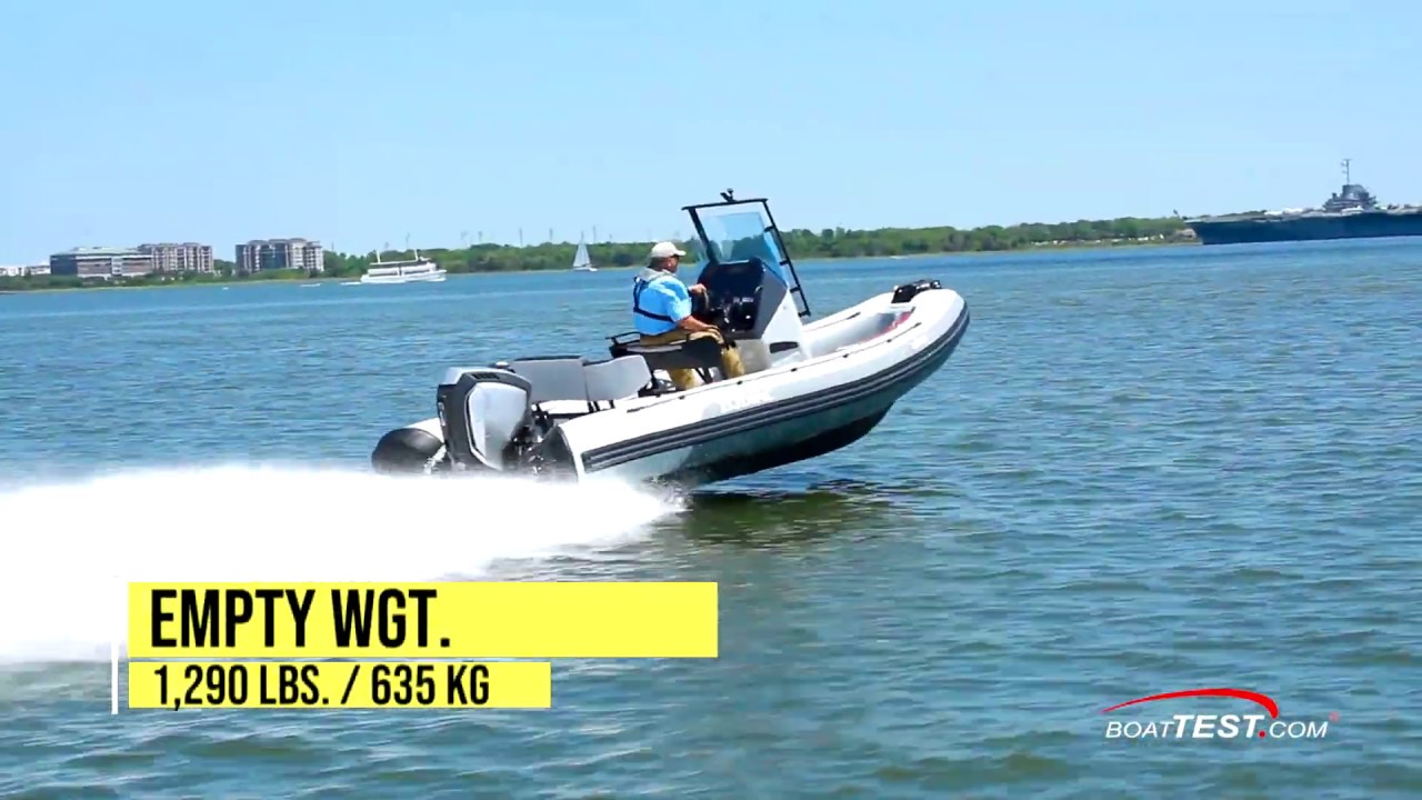 Zodiac Open 5.5 (2019-) Test Video - By BoatTEST.com