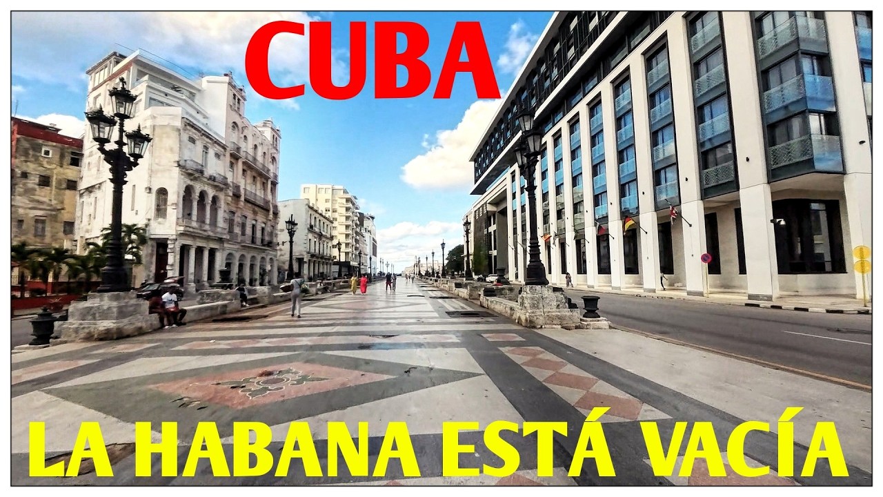 🚨LA HABANA ESTÁ VACÍA NO HAY TURISTAS 🚨