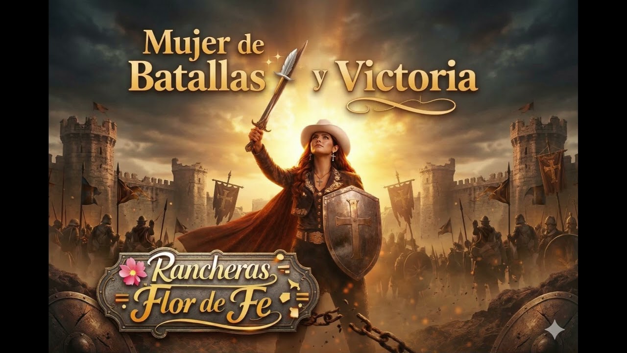 Mujer de Batallas y Victoria ⚔️✨ | Poderosa Ranchera Cristiana de Mujer | Canción de Fe y Superación