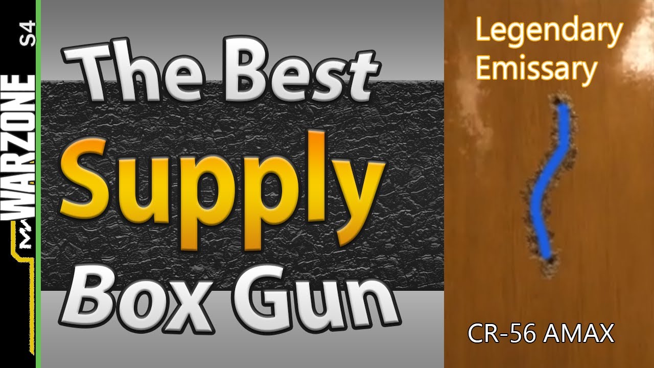 The Recoil Pattern From All Supply Box Guns In Warzone | Which Are The Best In Battle Royale