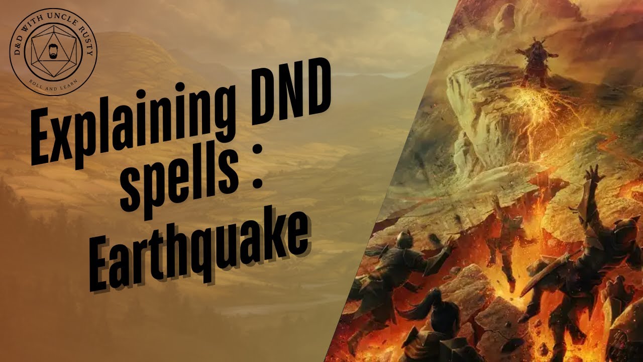 Подробное объяснение заклинаний D&D — Землетрясение | Издание 2024 года