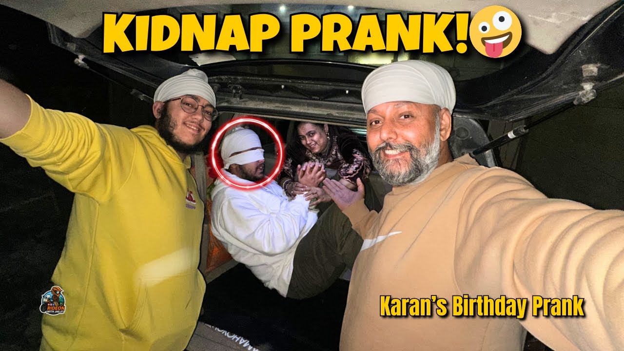 FAMILY ne kiya Karan ka KIDNAP! 😱 Birthday Party Surprise