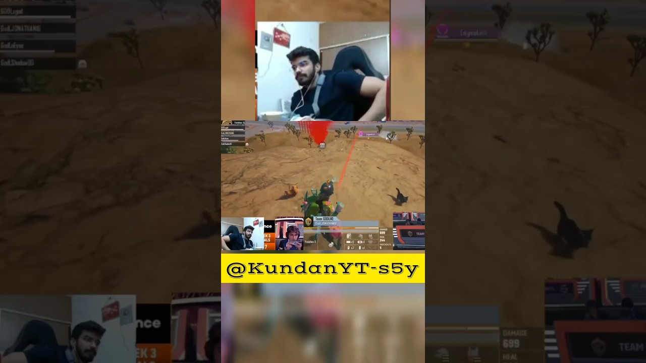 Snax ! Omega ! Scout Shocking Reaction On Jonathan Golden Hand Grenade 1v4 @JONATHANGAMINGYT  #bgmi
