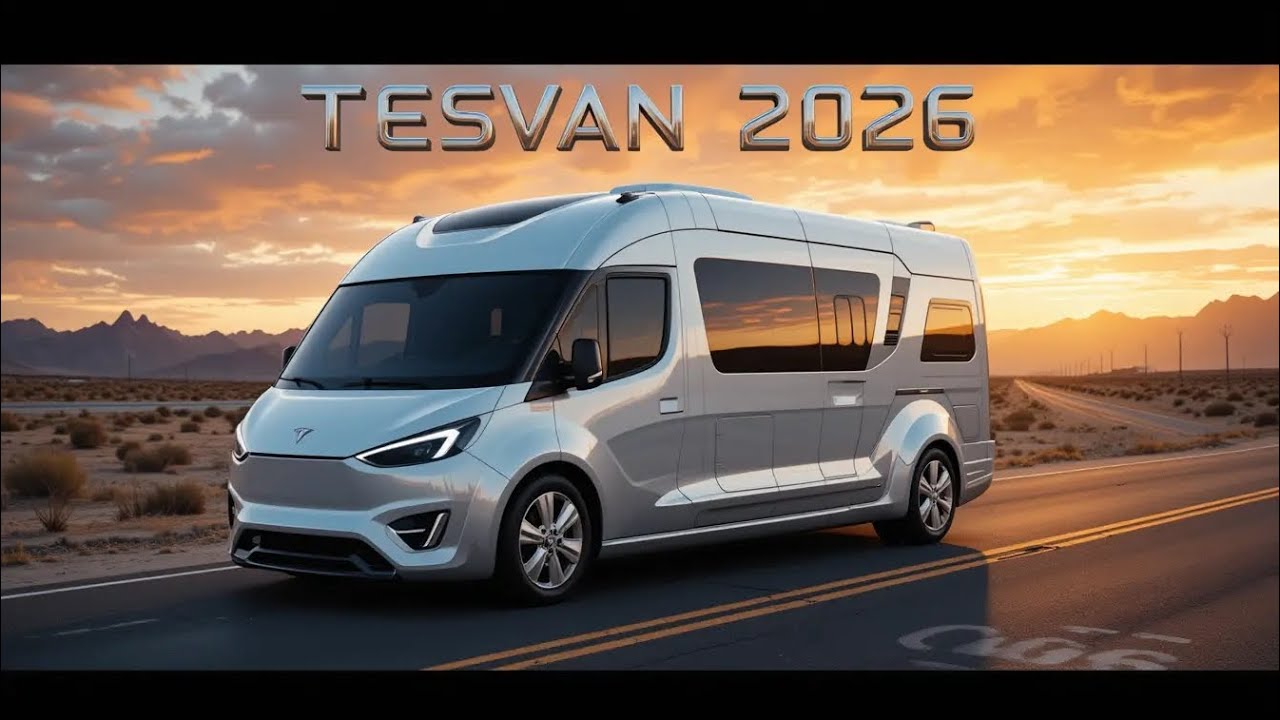 &ldquo;2026 Tesla CyberVan Motorhome Review | Luxury, Tech & Adventure on Wheels&rdquo;