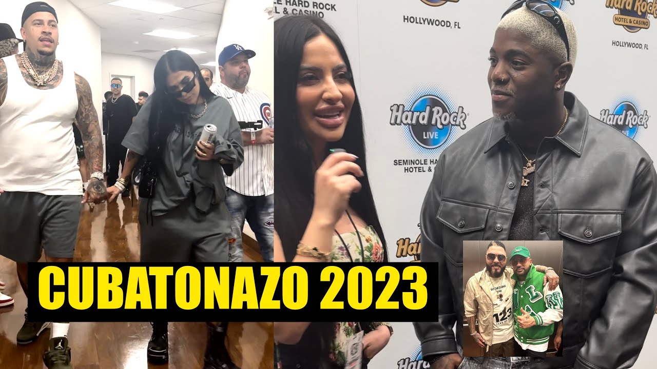 QUÉ PASÓ EN EL CUBATONAZO 2023 en MIAMI con EL CHACAL & YAKARTA, KIMII, GENTE DE ZONA, EL CHULO!