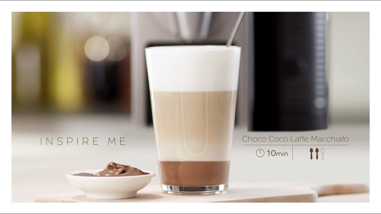 Nespresso Recipe | choco coco latte Macchiato