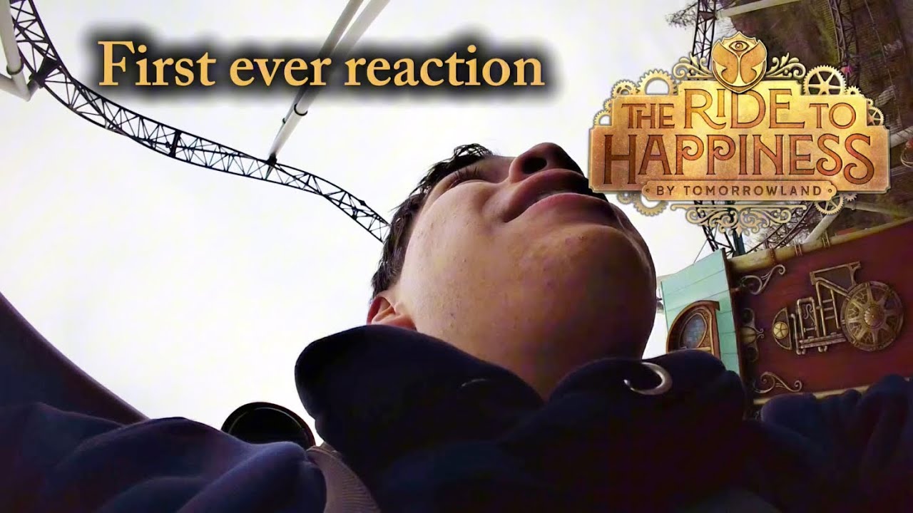 Ride to Happiness First Ever Ride Reaction | Plopsaland Belgium