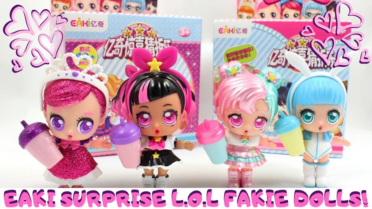 LOL Fakie Eaki Surprise Doll!! I was NOT disappointed!!