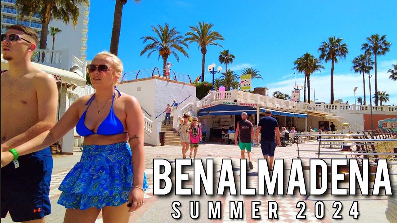 BENALMADENA 🇪🇸 Sunny Beautiful Day June 2024 Update Costa del Sol Andalucía Spain 4K