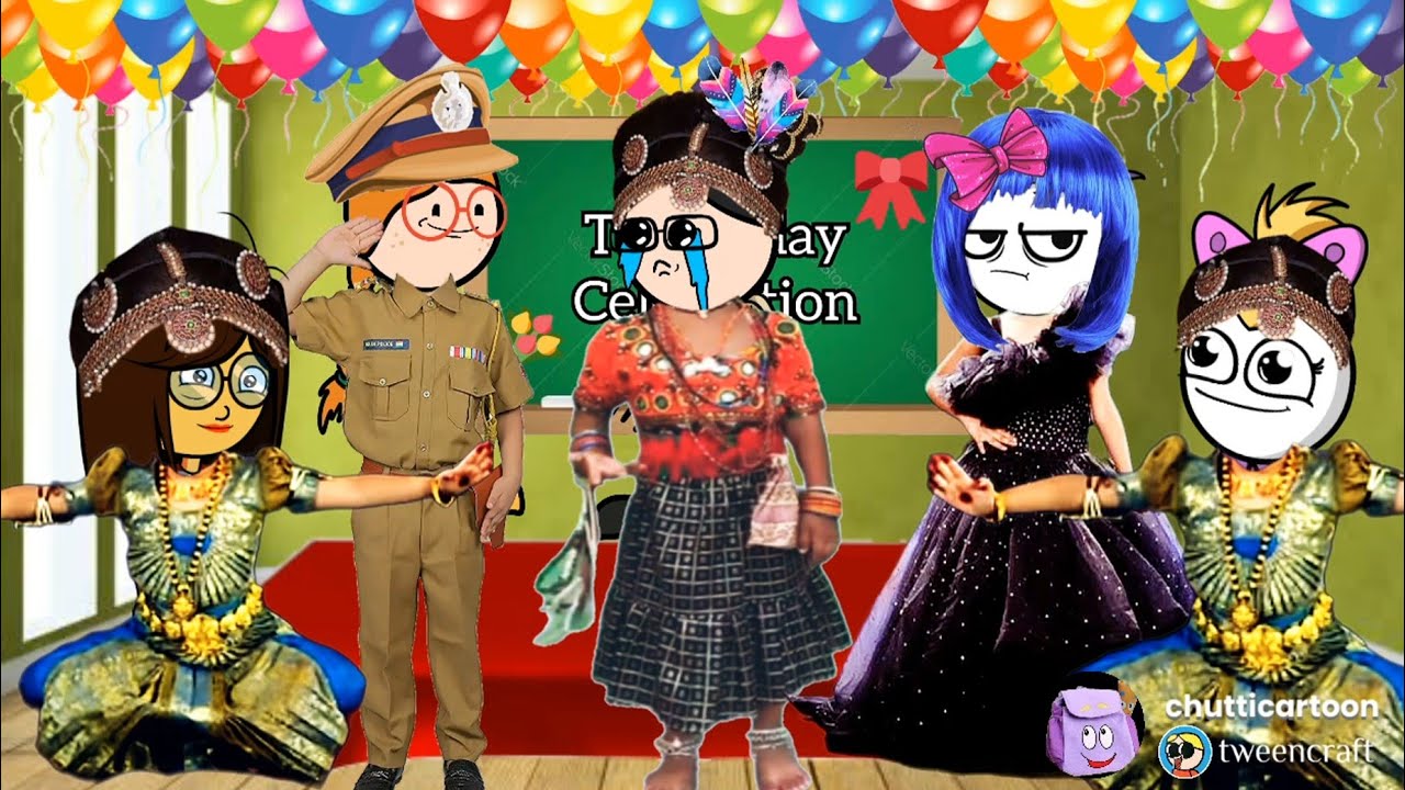 டியூஷன் டேயில் ஃபேஷன் ஷோ💃🧛💅💄🎇 Tweencraft 