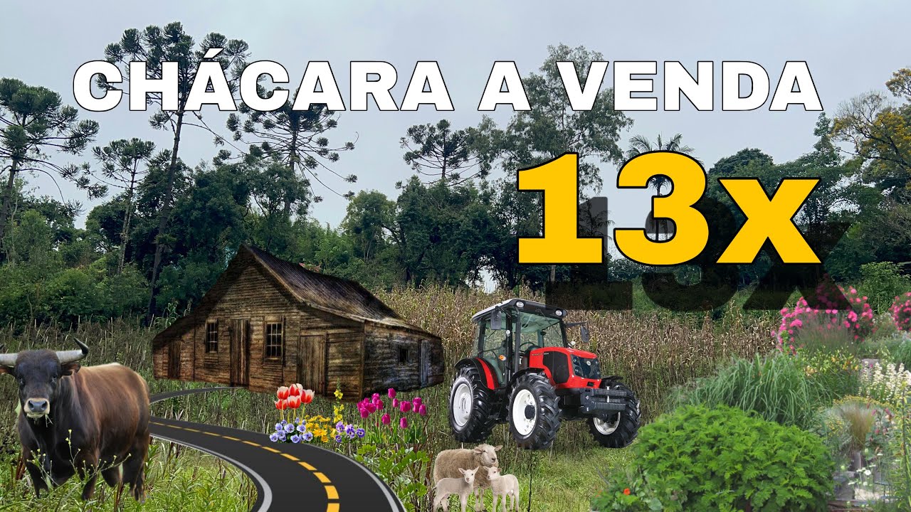R$ 13.000 MIL VALOR A VISTA ( Sítio a venda ) BEIRA DA ESTRADA , passa cartão se precisar , COMPRE !
