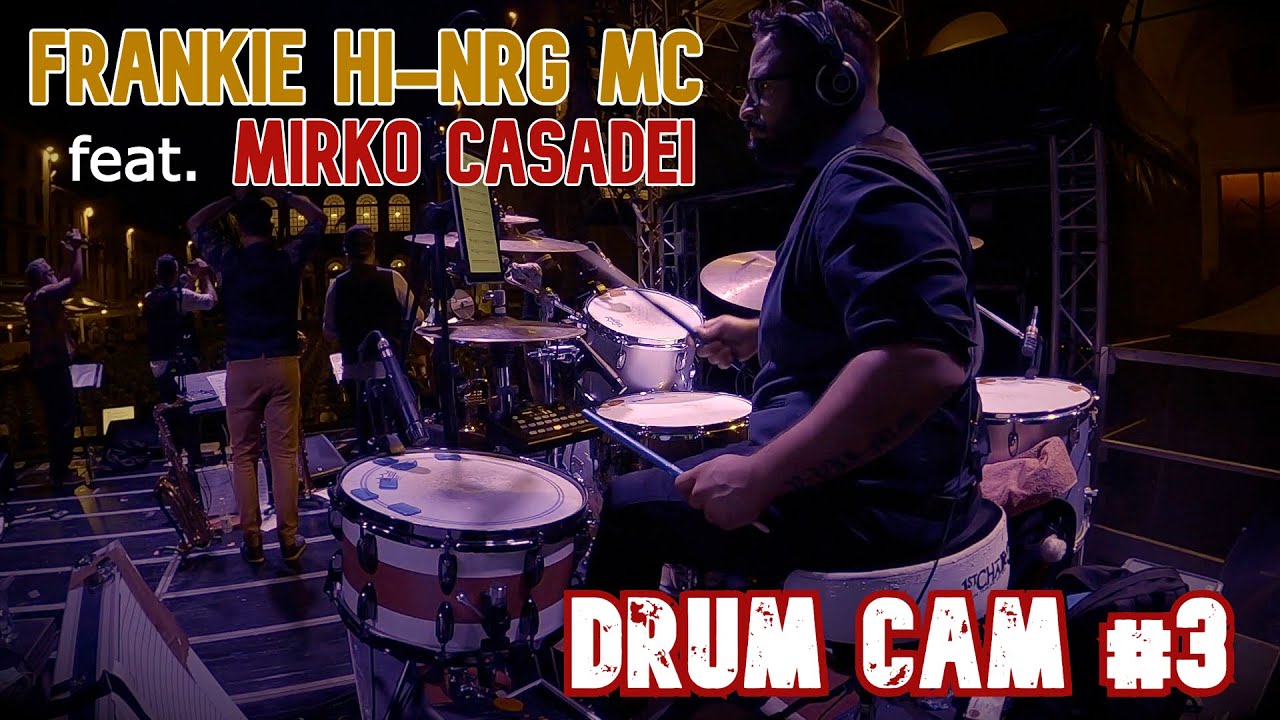 FRANKIE HI-NRG MC feat. MIRKO CASADEI - FIGHT THE FAIDA (Drum Cam)