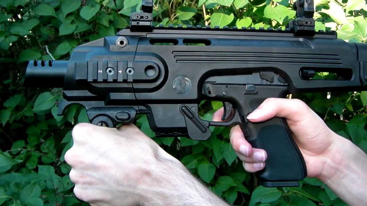 Обзор карабина CAA Roni Glock