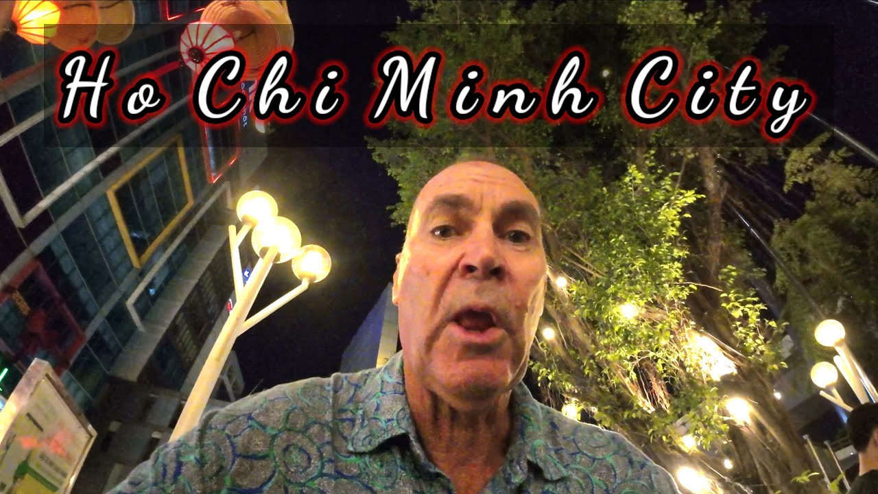 My first night in Ho Chi Minh City, Vietnam.