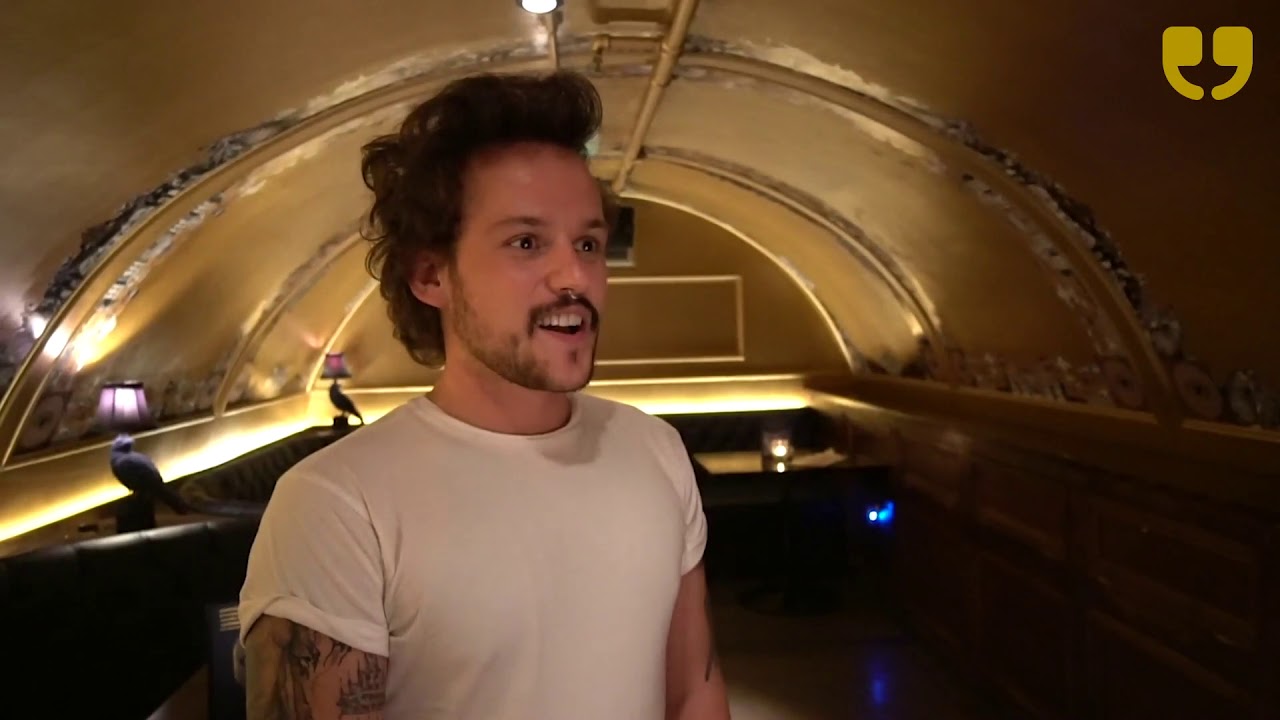 Laurence Stevenson at The Escapologist Cocktail Bar