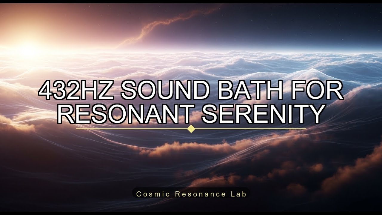 432Hz Sound Bath for Resonant Serenity | Deep Healing Meditation Music