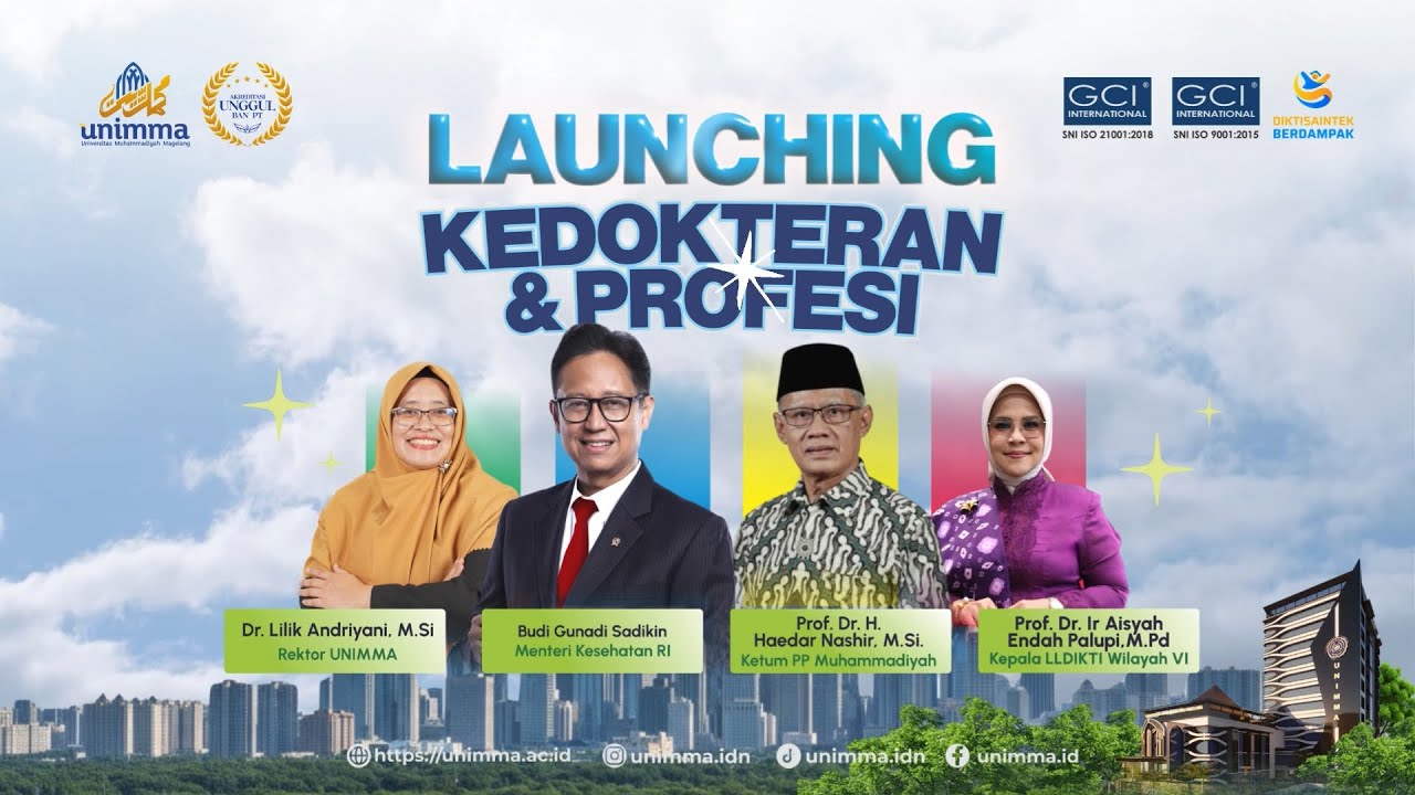 Launching Kedokteran & Profesi | UNIMMA