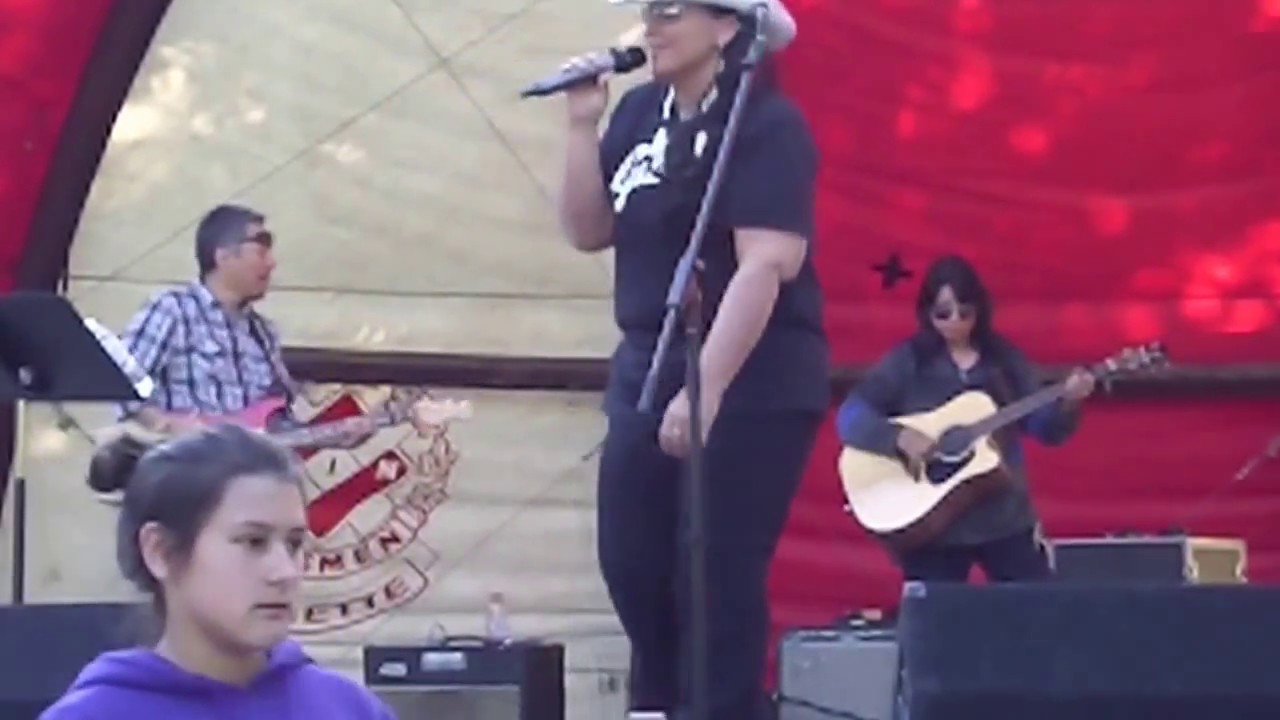 Yvonne St Germaine at Rise Up Concert in Prince Albert, Sk