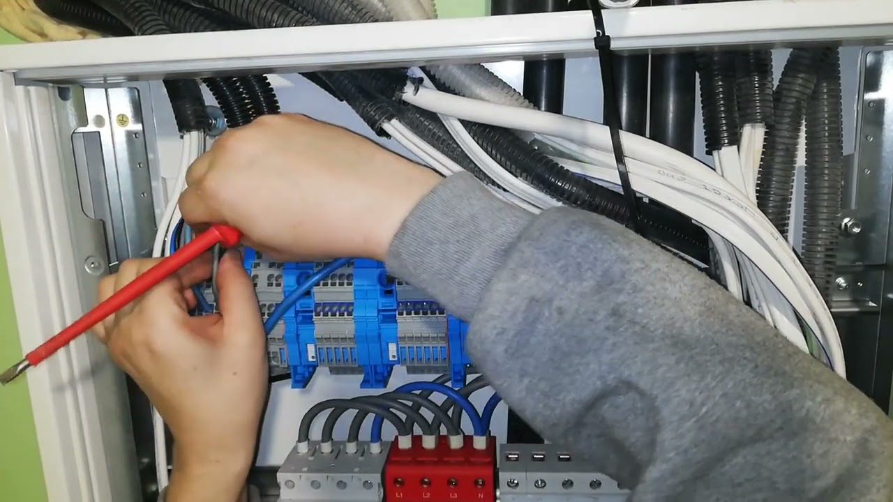 PODŁĄCZANIE ROZDZIELNICY ELEKTRYCZNEJ CZ 1