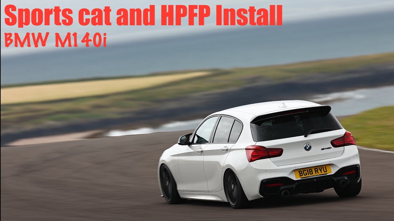 BMW M140i - How to install a Sports Cat & HPFP