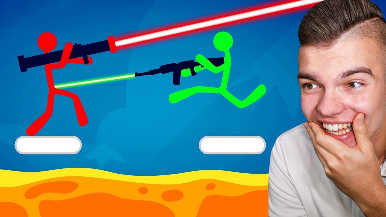 UNIKNIJ LASERU albo ZGIŃ CHALLENGE z Wojanem! (Stick Fight)