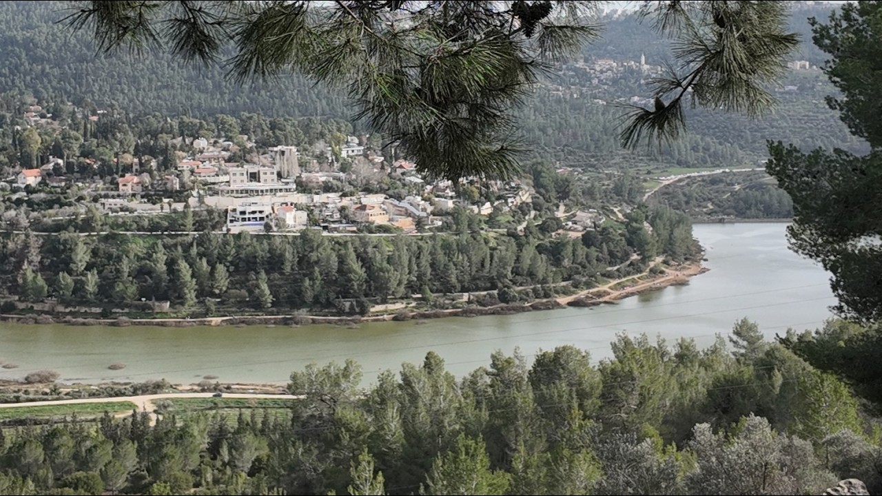 водохранилище бейт зайт. סכר בית זית (природа)