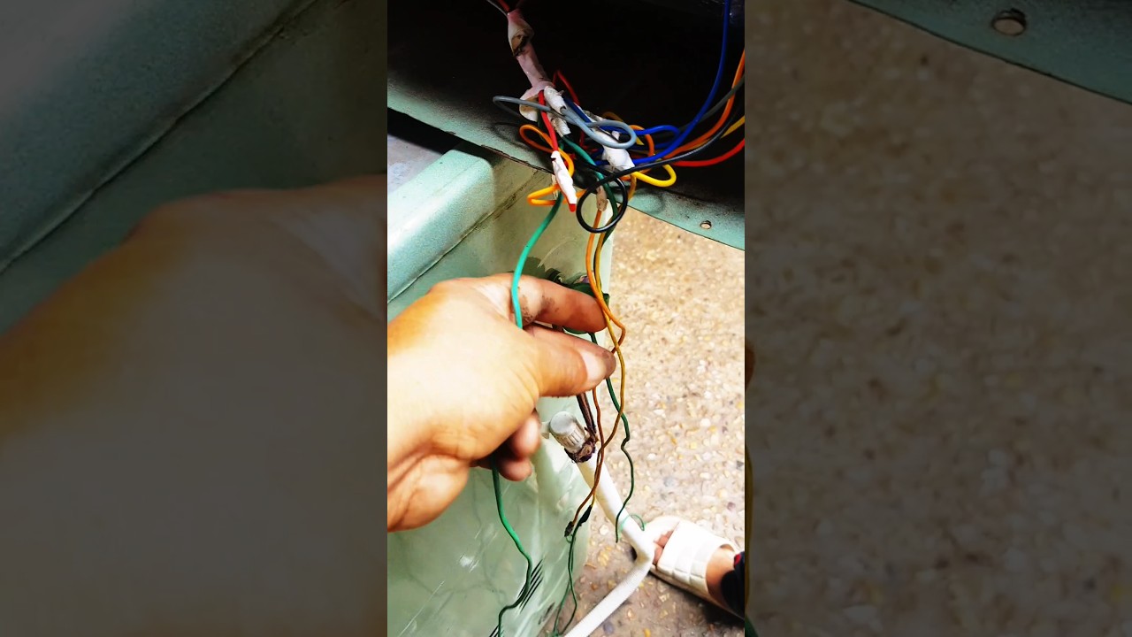 washing machine timer connection 😔