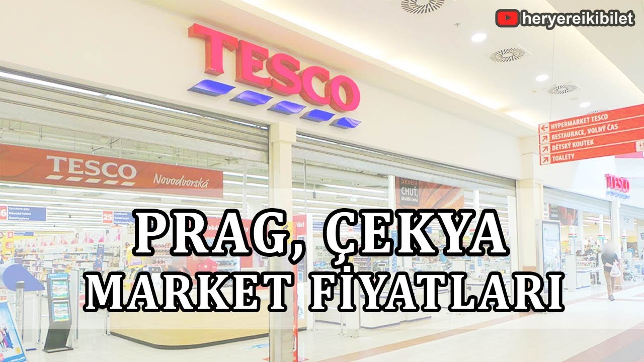 Prag  Tesco Market Fiyatları #51 🇨🇿