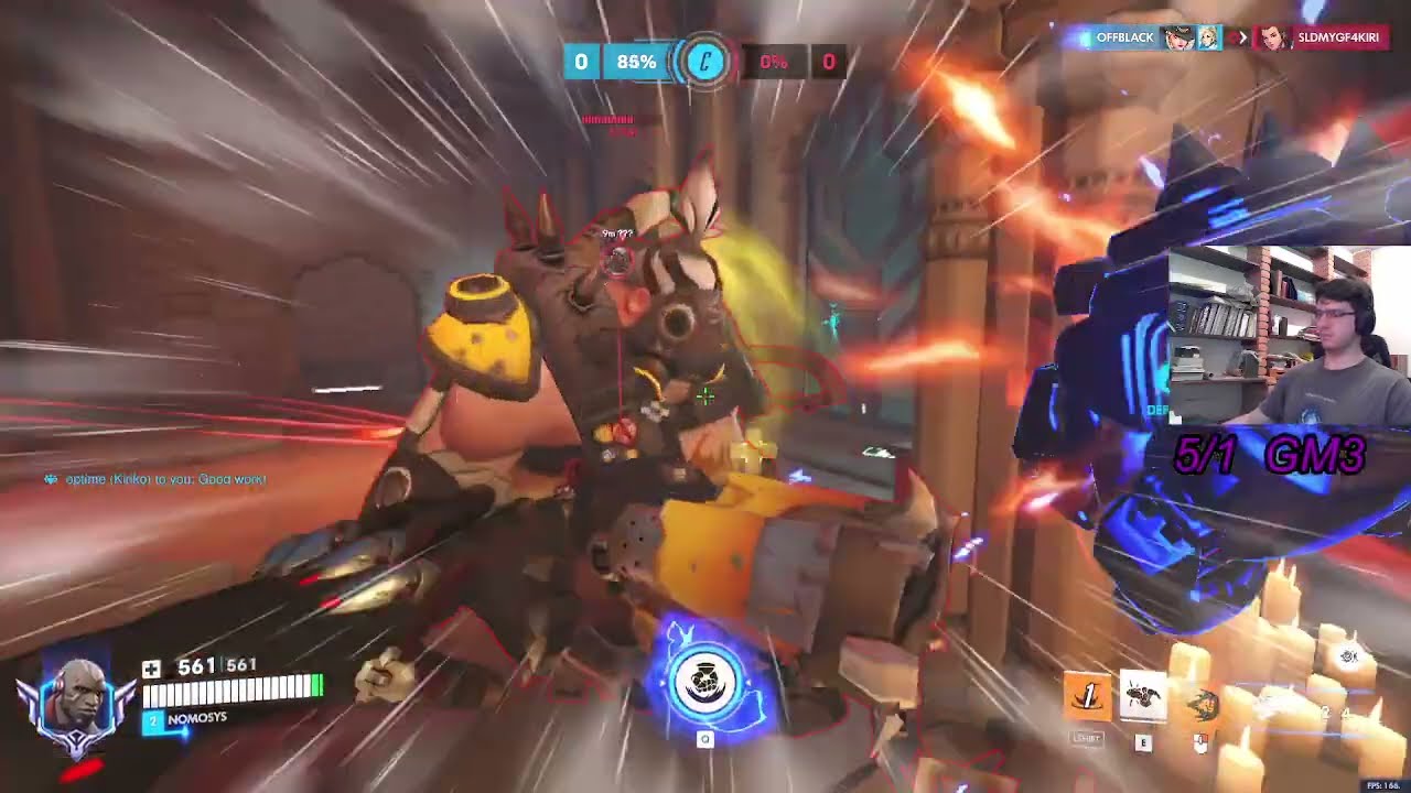 В Overwatch новый талант для Думфиста, Yax, продолжает доминировать в этой роли.
