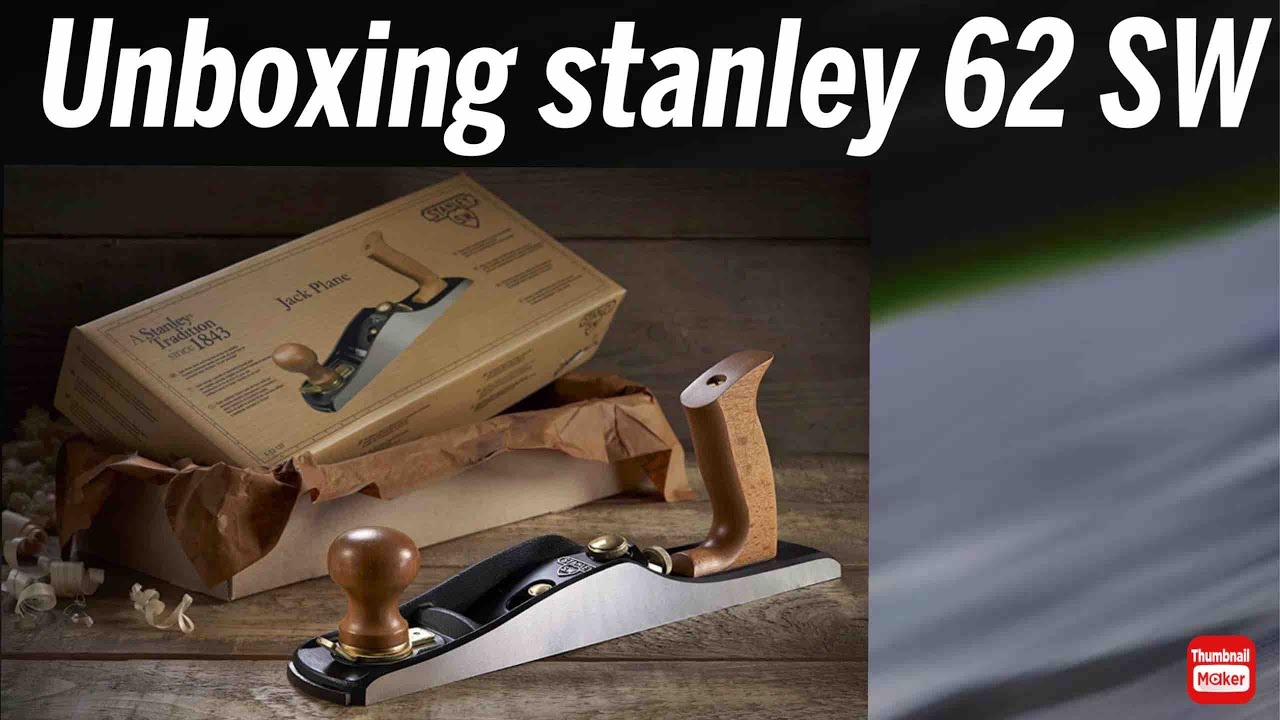 Mon précieux (rabot Stanley 62 SW à angle faible)