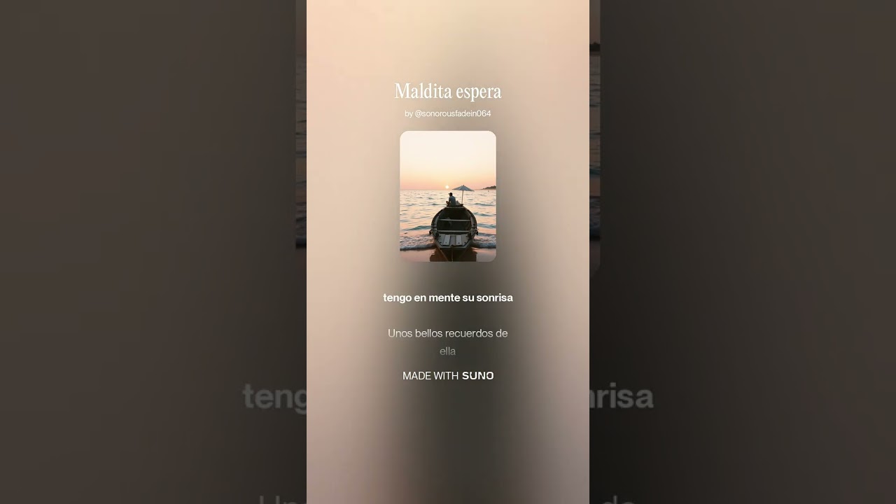 Maldita espera (letra y musica de Pedro Musat)