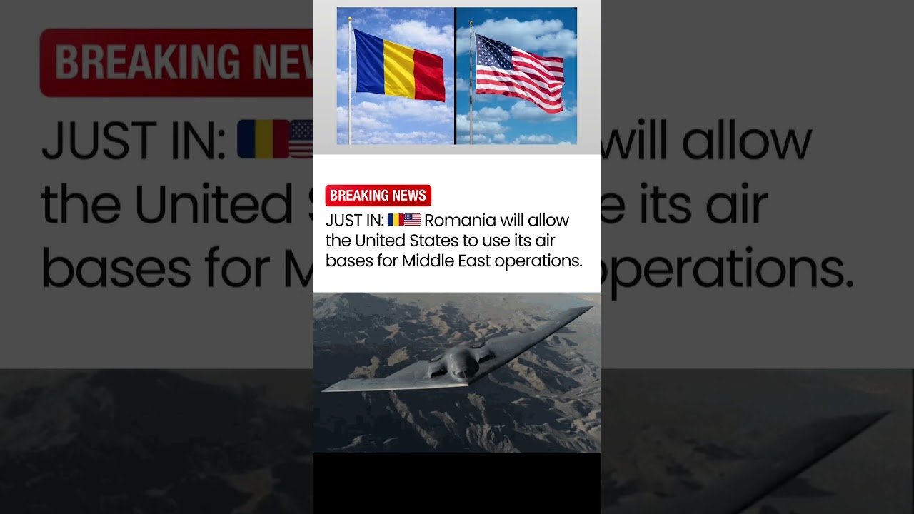Romania May Allow U.S. Air Bases for Middle East
