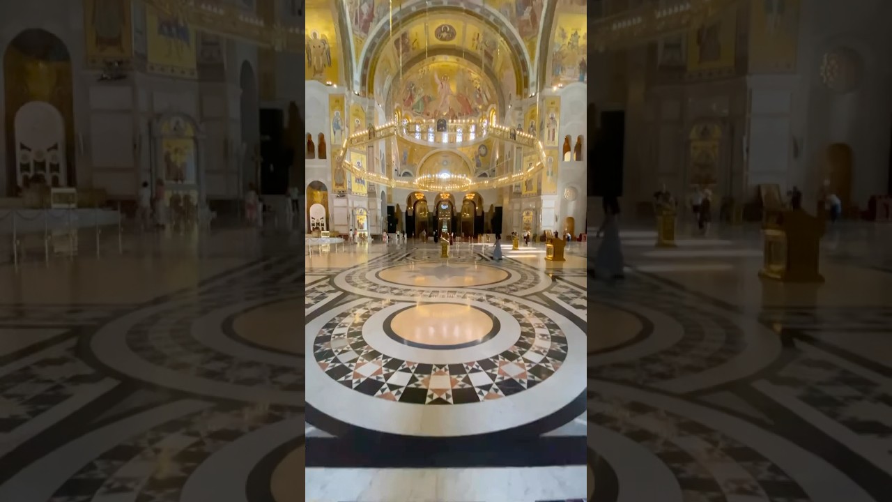 Step into the breathtaking majesty of the Saint Sava Temple in Belgrade, Serbia&mdash;one of the largest!