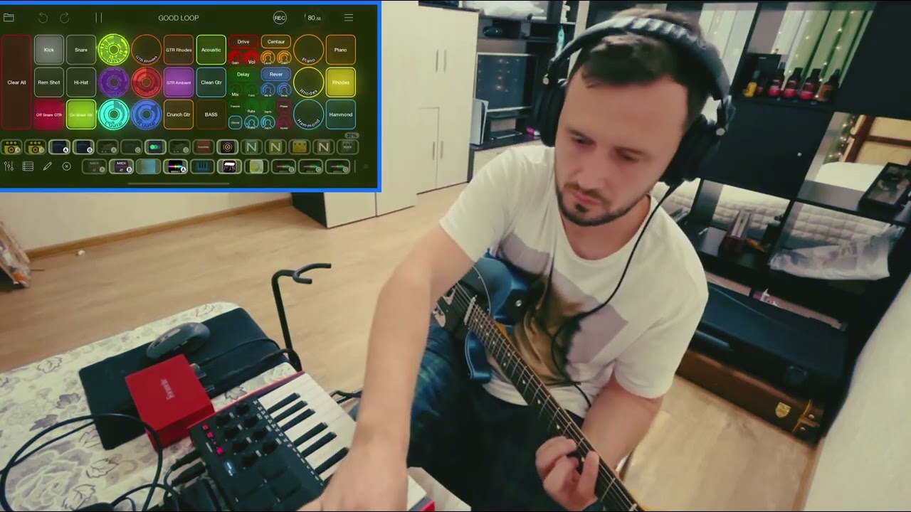 LOOPY PRO | FENDER TELEKASTER | AKAI MPK MINI