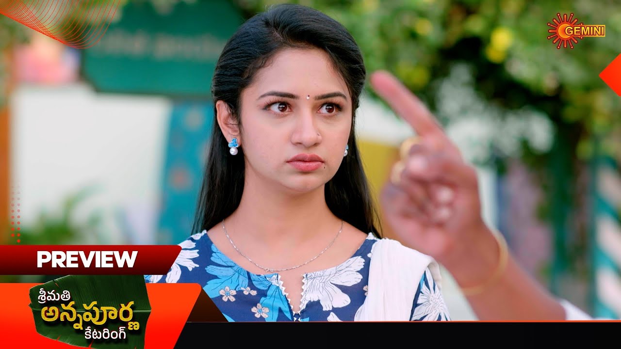 Srimati Annapurna Catering - Preview of the day | Watch full EP Sun NXT | 04 Feb 2026 | Gemini TV