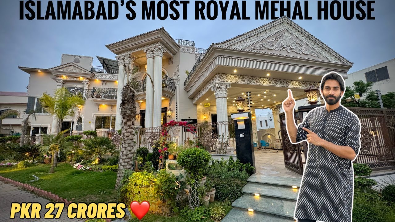 Fully Furnished 1.5 Kanal Royal TAJ-MEHAL Of Islamabad For Sale in DHA 2 Islamabad