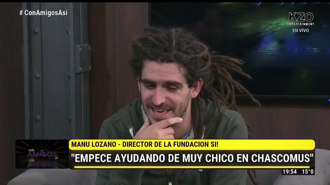 Manu Lozano de FUNDACIÓN SÍ | ENTREVISTA COMPLETA