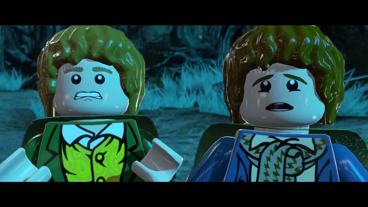 Track Hobbits - Lego Lord Of The Rings
