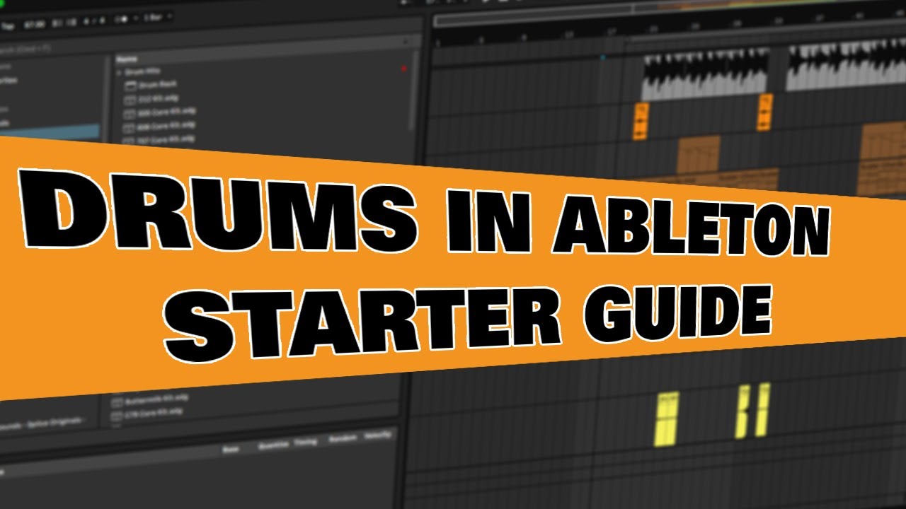 How to write and program Drums in Ableton