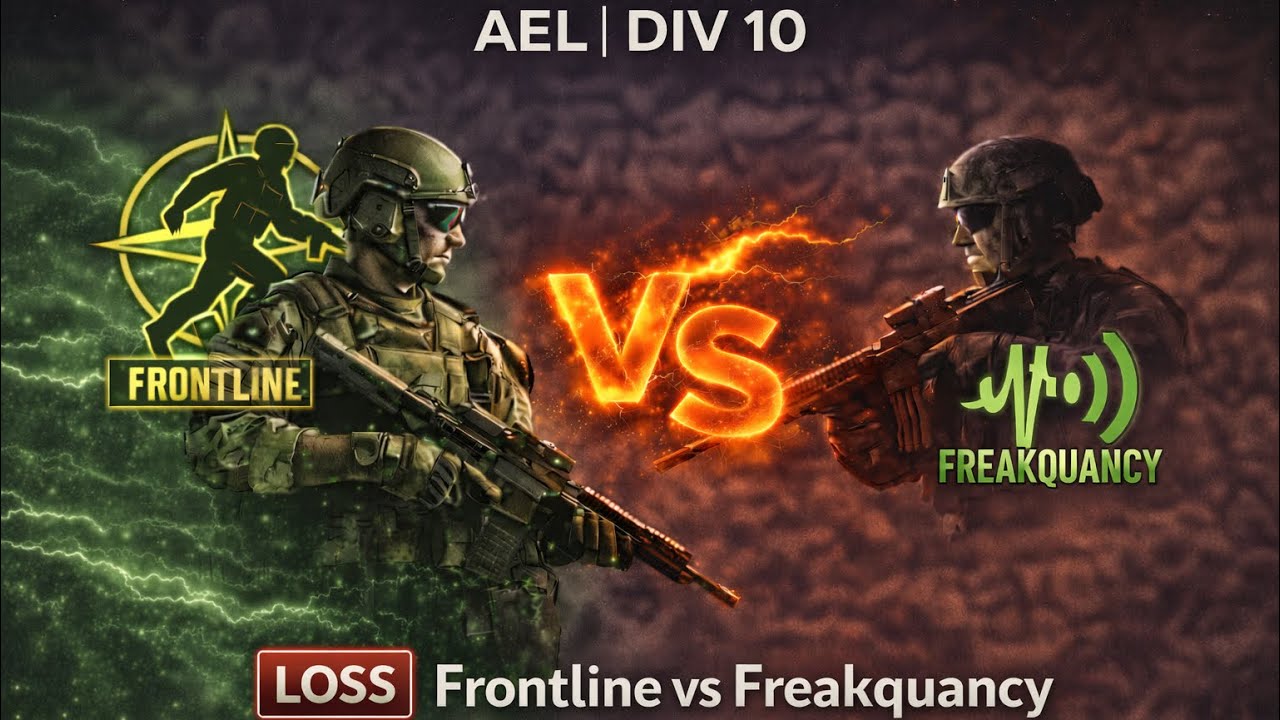 AEL DIV 10 | Frontline vs Freakquancy – Tæt Kamp, Små Marginaler (Black Ops 7)