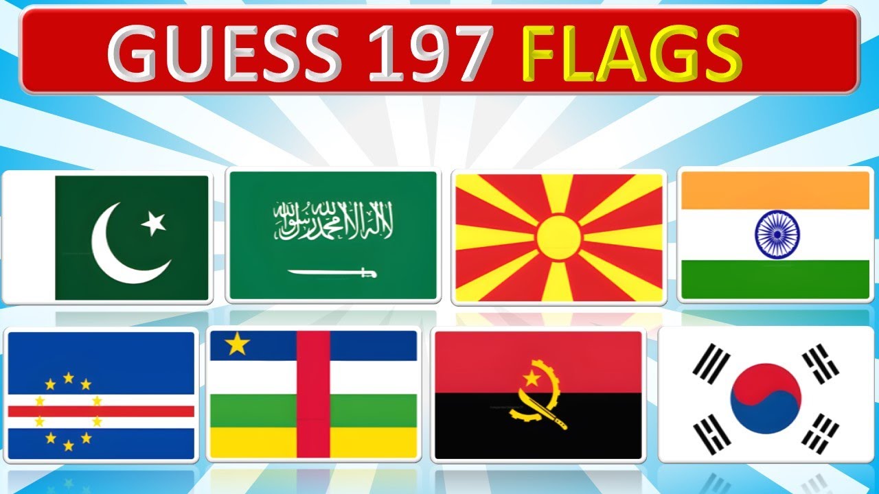 🚩GUESS ALL 197 FLAGS🌏 IN JUST 3 SECONDS! 🕰️🔥